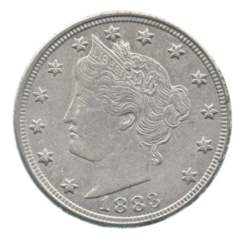 1883 Liberty V Nickel a7661