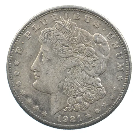 Early - 1921-S Morgan Silver Dollar - 90% US Coin *415