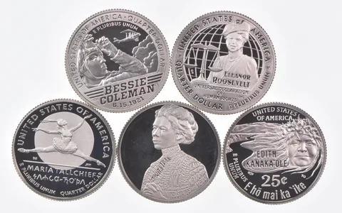 2023-S America Women Quarters (clad) From Proof Set (5 coins)