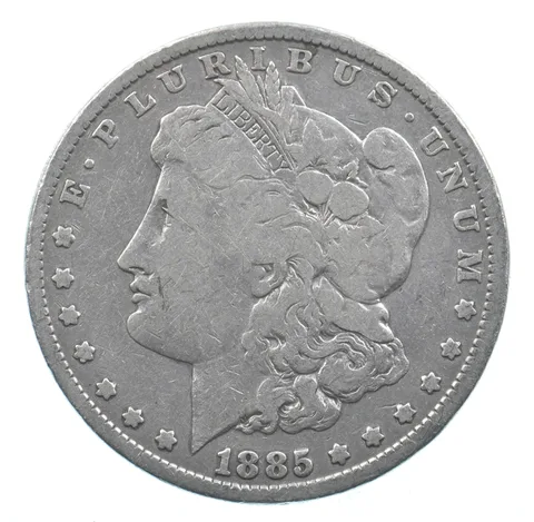 Early - 1885 Morgan Silver Dollar - 90% US Coin *834
