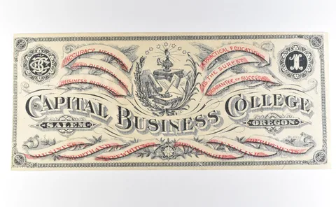 ND $1 Salem OR Capital Business College Scrip *9786