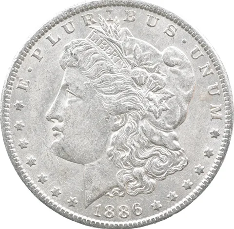 1886-O Morgan Silver Dollar *5126