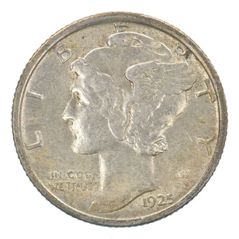 1925 Mercury Dime Beautiful Tone *6263