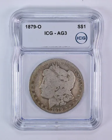 1879-O Morgan Silver Dollar AG3 ICG Lowball