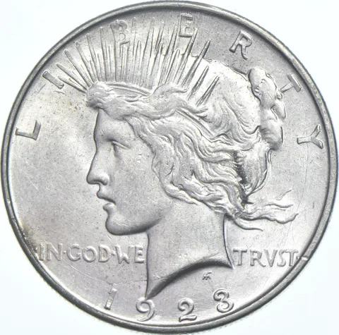 1923-D Peace Silver Dollar - VAM1K *9796