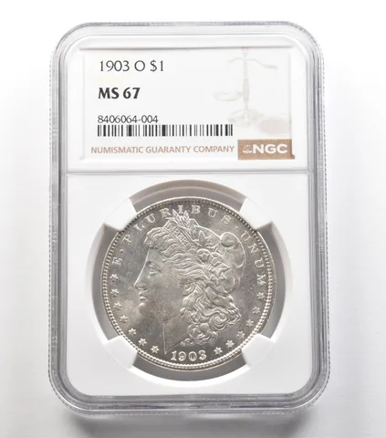 1903-O Morgan Silver Dollar MS67 NGC a5654