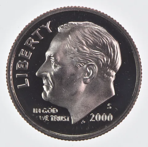 2000-S Roosevelt Dime CLAD Proof