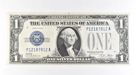 1928 A $1 Silver Certificate Blue Seal Fr#1601 *0476