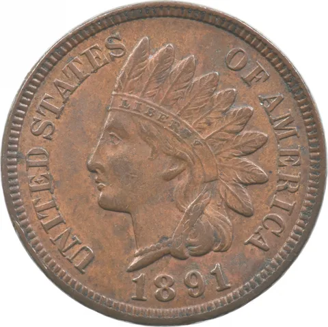 1891 Indian Head Cent *2009