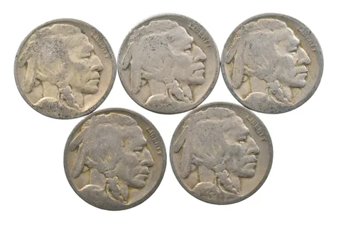 BETTER Lot Worn Date 1929-S Worn Date 1928-D 1929-D Buffalo Nickel Lot *141