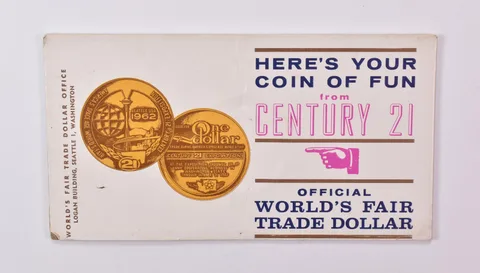 1962 Seattle World's Fair Souvenir Envelope a1827