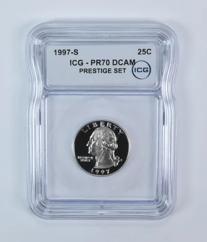 1997-S Washington Quarter Prestige Set PR70 DCAM ICG