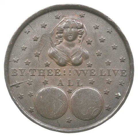 (Undated) Great Britain Bronze Geo Mew Silk Manufacturer Station Square *6537
