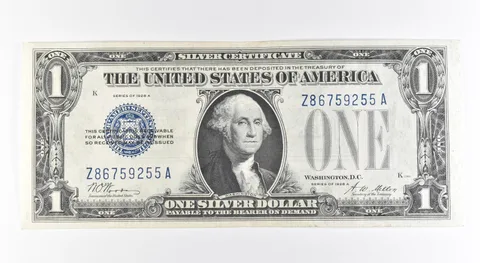 1928 A $1 Silver Certificate Blue Seal Fr#1601 *0506