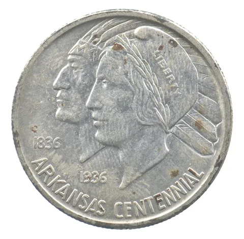 1935 Arkansas Commemorative Half Dollar *7560