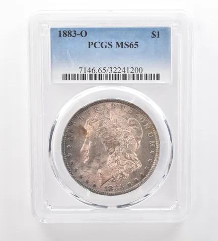 1883-O Morgan Silver Dollar MS65 PCGS Beautiful Tone *7480