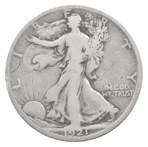 1921-D Walking Liberty Half Dollar *6699