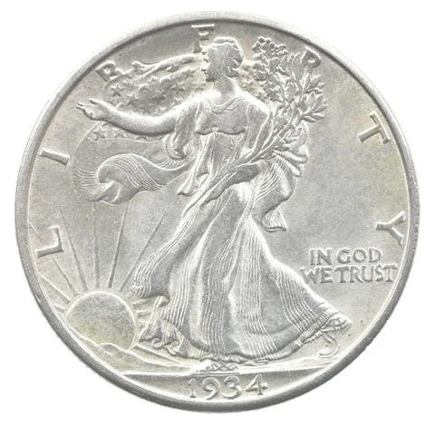 1934-D Walking Liberty Half Dollar *7342