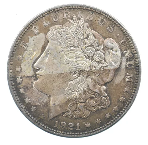 Early - 1921 Morgan Silver Dollar - 90% US Coin *989