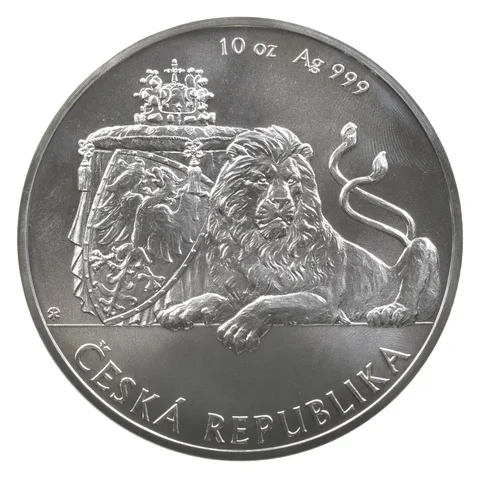 2018 Czech Republic 25 Dollars Silver 10 Oz Silver *2064