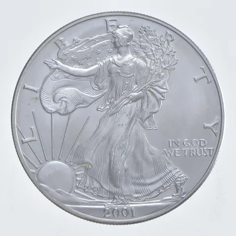 Better Date 2001 American Silver Eagle 1 Troy Oz .999 Fine Silver *212
