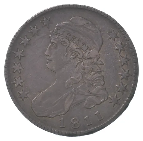 1811 Capped Bust Half Dollar 103a LG 8 *8710