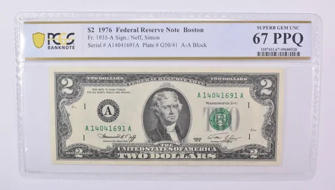 $2 1976 Boston MA FRN Fr#1935-A Superb Gem Unc 67 PPQ PCGS