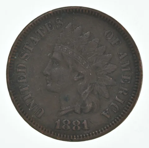 1881 Indian Head Cent *9218
