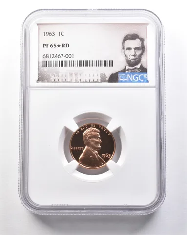 1963 Lincoln Memorial Cent PF65* STAR RD NGC *7796