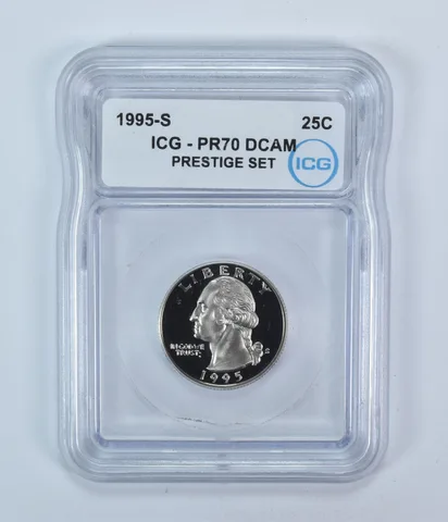 1995-S Washington Quarter Prestige Set PR70 DCAM ICG