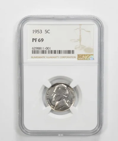 PF69 1953 Jefferson Nickel - Graded NGC *6885