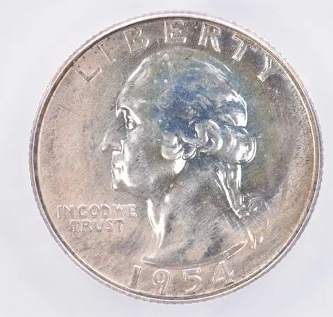 1954 Washington Quarter PR67 ICG Beautiful Tone *2151