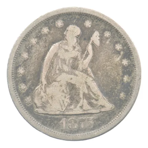 1875-S Seated Liberty Twenty Cents *3582