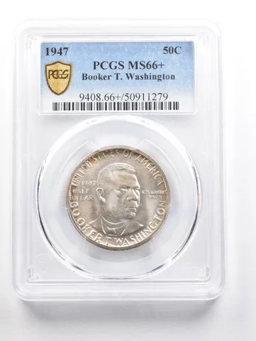 1947 Booker T Washington Commemorative Half Dollar MS66+ PCGS *6078