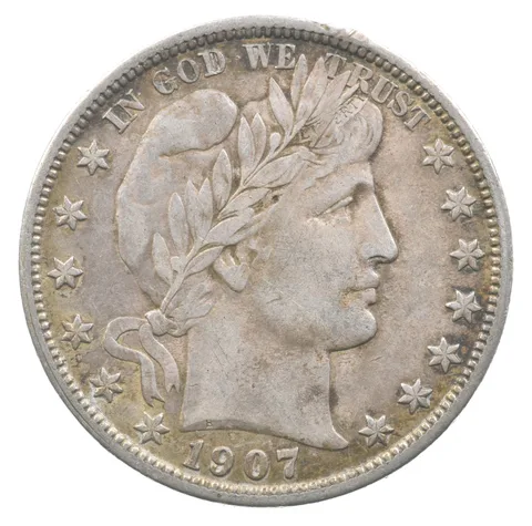 1907 Barber Half Dollar *3363