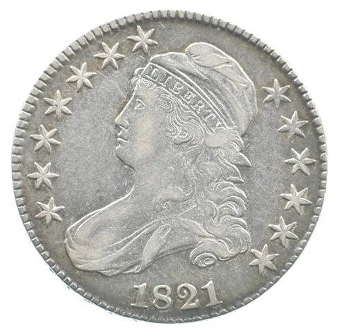 1821 Capped Bust Half Dollar *4820