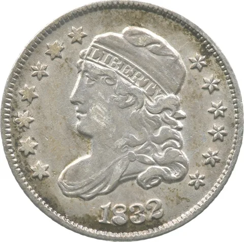 1832 Capped Bust Half Dime a9038