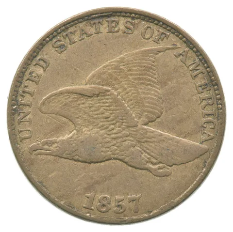 1857 Flying Eagle Cent *6131