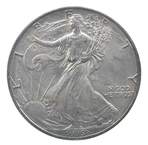 Better Date 1995 American Silver Eagle 1 Troy Oz .999 Fine Silver *644