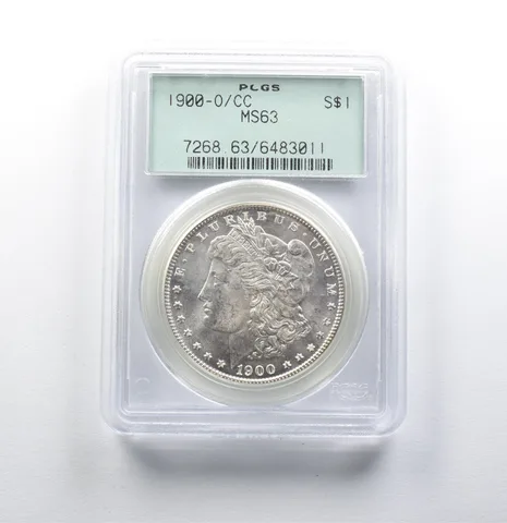 MS63 1900-O/CC Morgan Silver Dollar OGH PCGS *2789