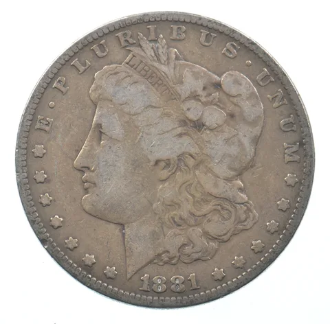 Early - 1881-O Morgan Silver Dollar - 90% US Coin *564