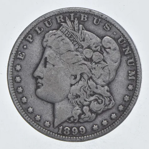 Early - 1899-O Morgan Silver Dollar - 90% US Coin *043