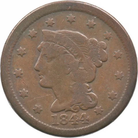 1844/81 Liberty Head Large Cent *4785