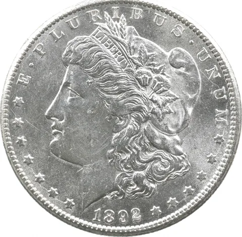 1892-CC Morgan Silver Dollar *9208