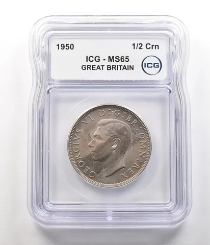 1950 Great Britain Half Crown MS65 ICG *6779