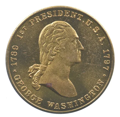 President George Washington - Stacks Medal World's Fair NY 1939 *5064