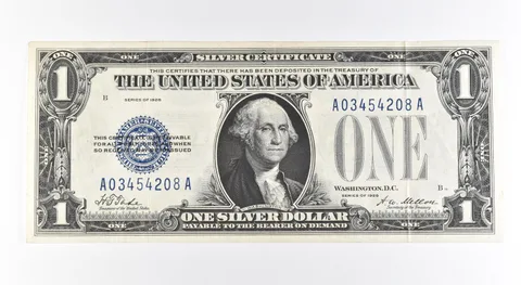 1928 $1 Silver Certificate Blue Seal Fr#1600 *0397