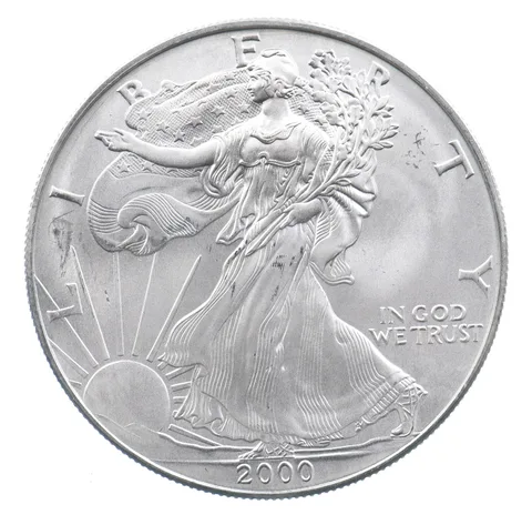 Better Date 2000 American Silver Eagle 1 Troy Oz .999 Fine Silver *728