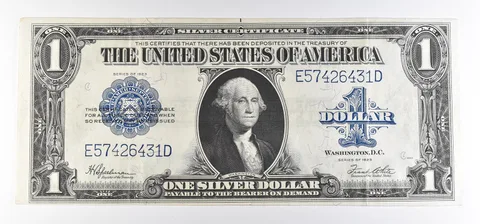 1923 $1 Silver Certificate Large Note Blue Seal FR#237 *0831