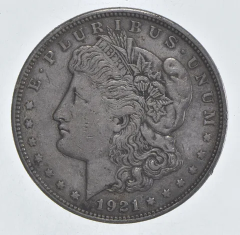 1921-S Morgan Silver Dollar - Last Year Issue 90% $1 Bullion *527